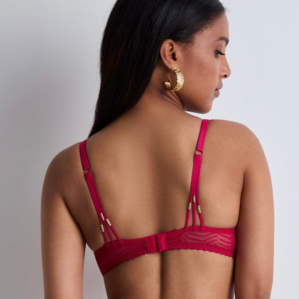 Vibes UW Triangle Bra - Love Potion Red