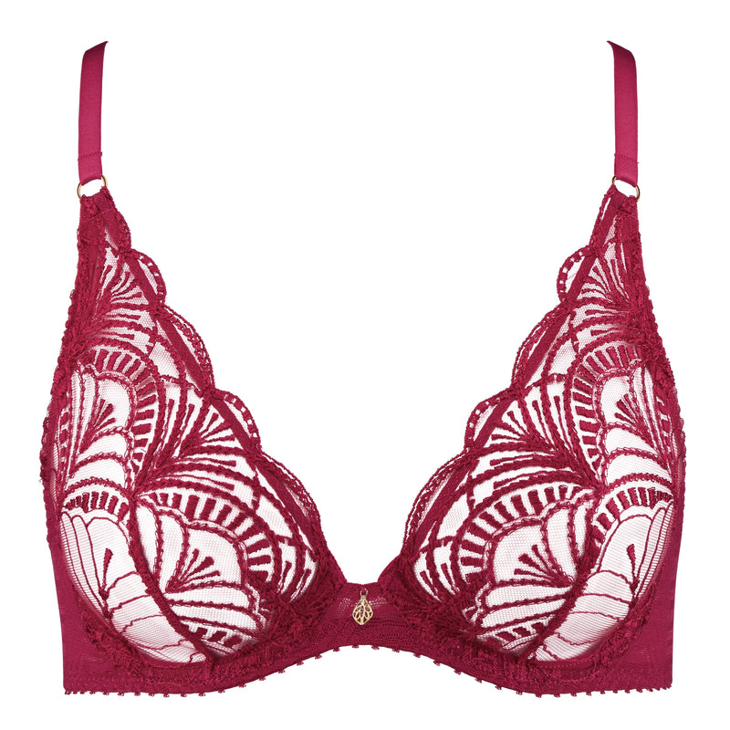 Vibes UW Triangle Bra - Love Potion Red