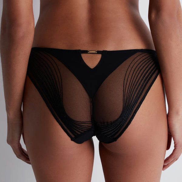 Sumptuous Waves Italian Brief - Smoky Attraction