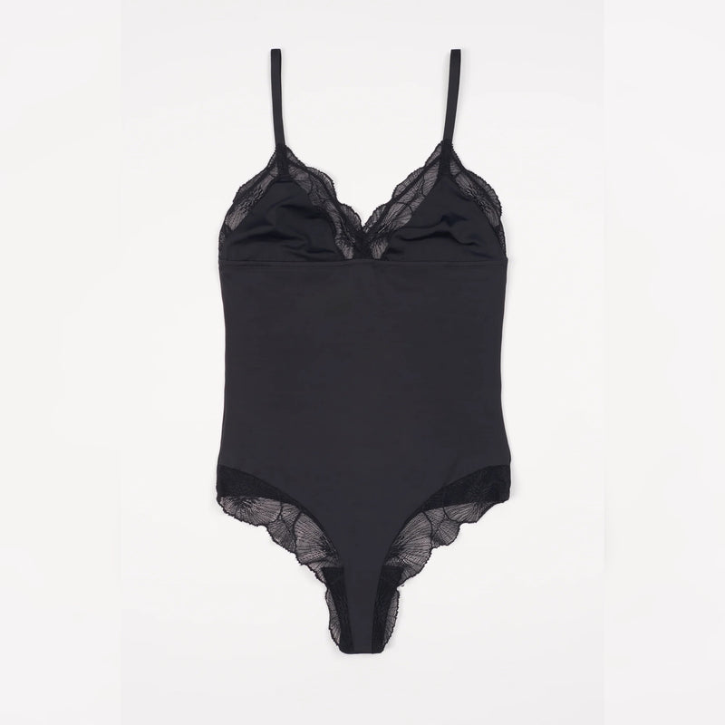 Anemone Bodysuit - Black