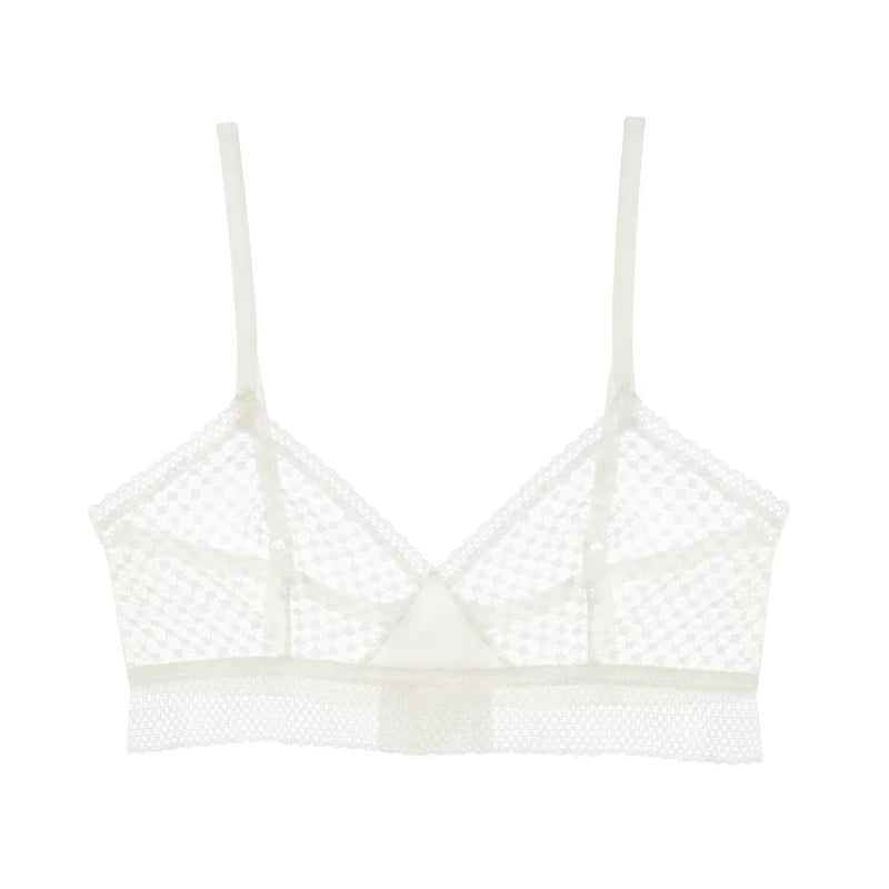 Bella Soft Cup Triangle Bra - Ivory