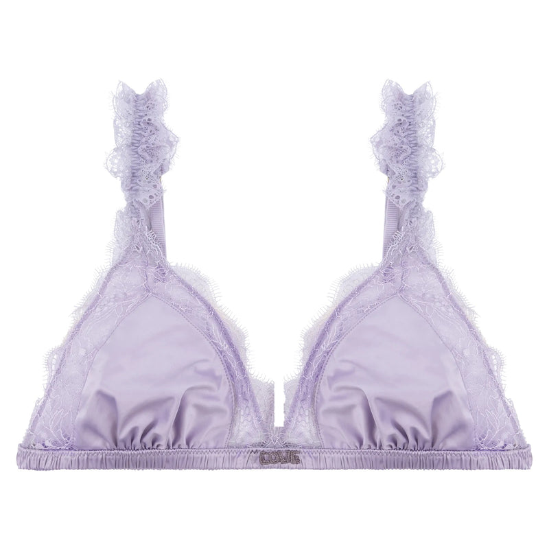 Love Lace Bralette - Lilac