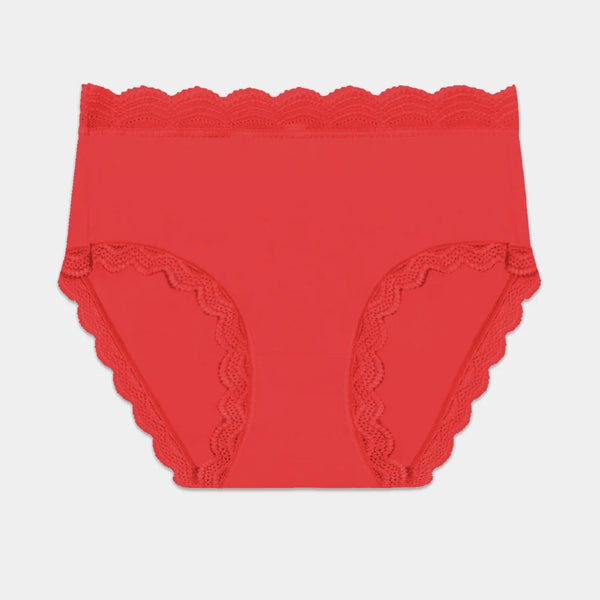 The High Rise Knicker - Hibiscus