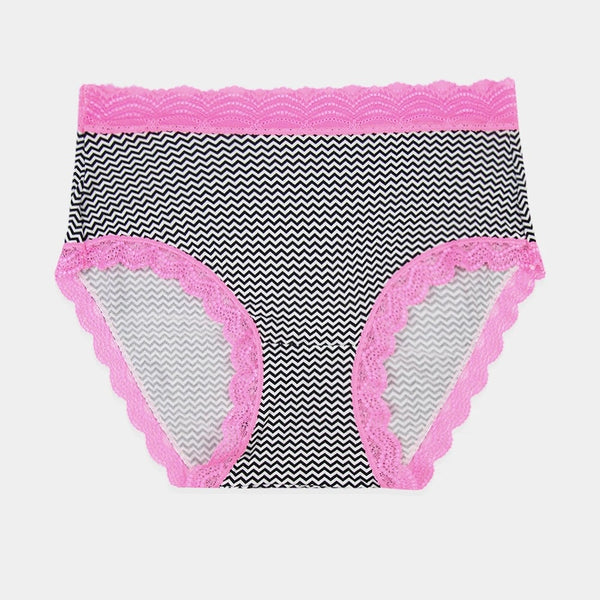 The High Rise Knicker - Chevron Print