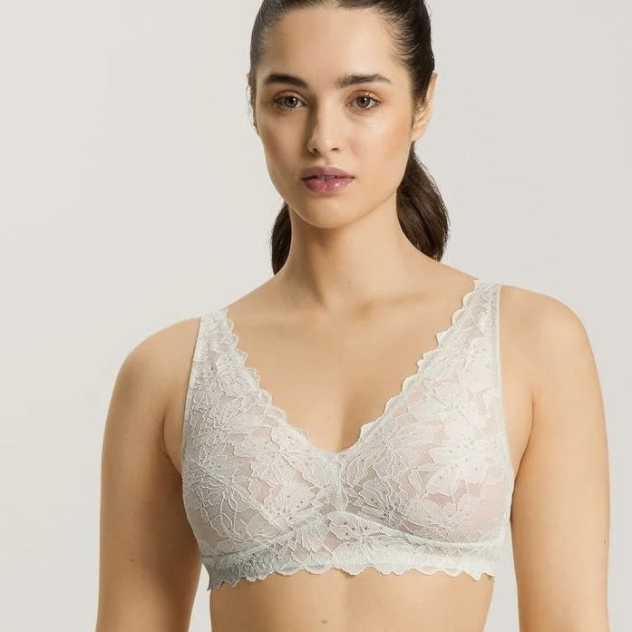 Anais Soft Cup Bra - White Sage