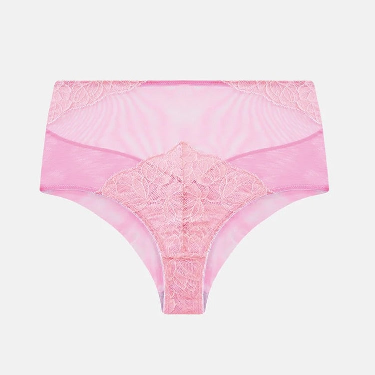 Pearl Lace High Waist Brief