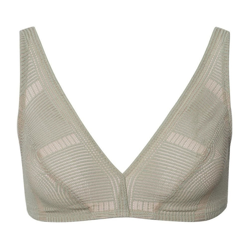 Martha Soft Cup Bra - Crystal Green