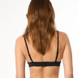 Anemone Soft Triangle Bra - Black