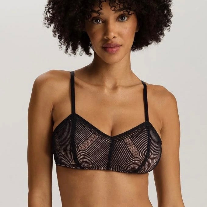 Martha Spacer Bralette - Black