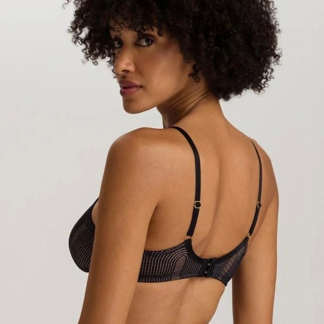 Martha Spacer Bralette - Black