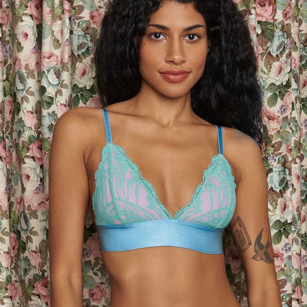 Summer Lace Triangle Bra