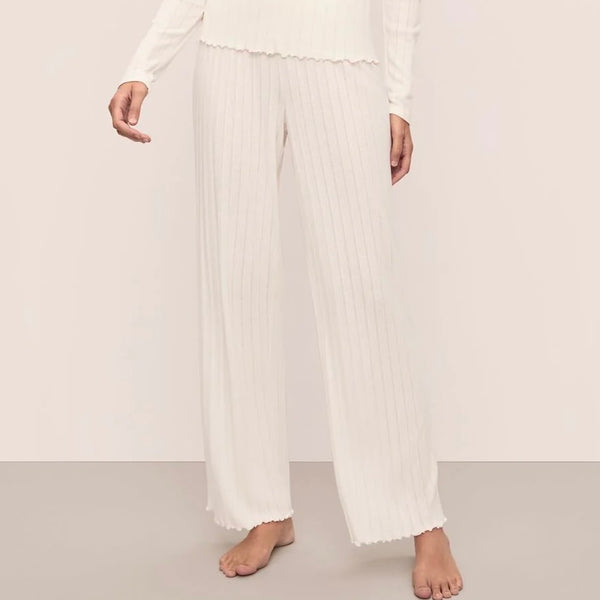 Pointelle Pant - Ivory