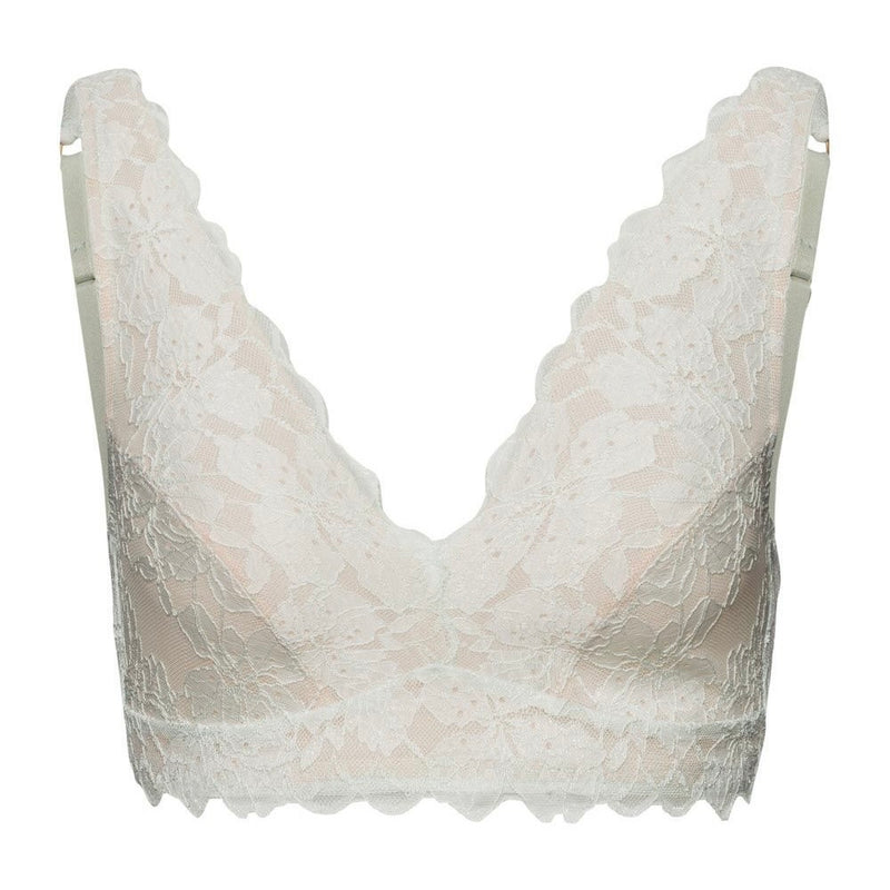 Anais Soft Cup Bra - White Sage