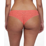 Floral Touch Tanga - Coral