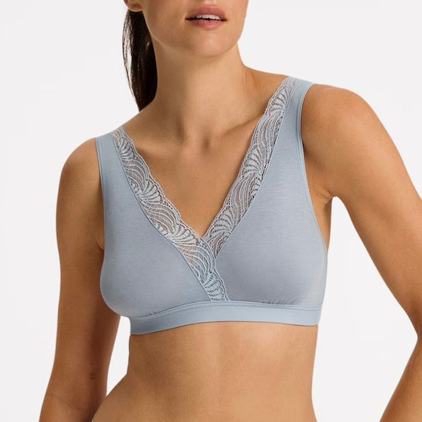 Cotton Delight Soft Cup Bra - Sea Breeze