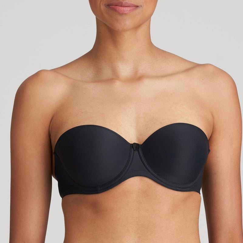 Tom Strapless Bra - Charcoal