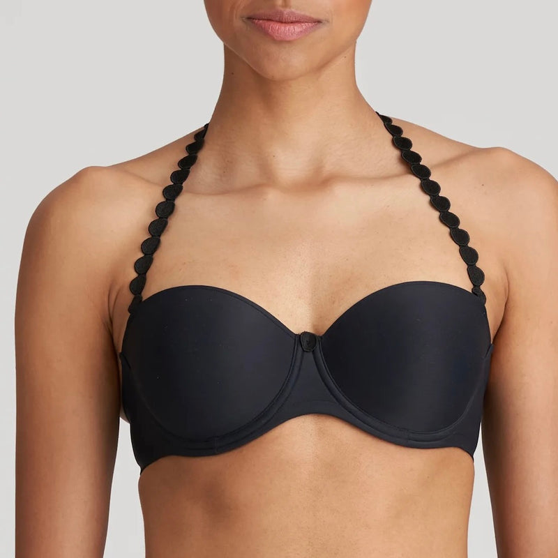 Tom Strapless Bra - Charcoal