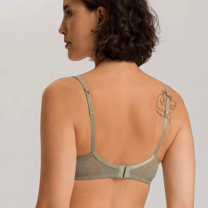 Martha Soft Cup Bra - Crystal Green