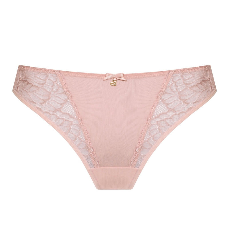 Amelia Brazillian Brief - Powder Rose