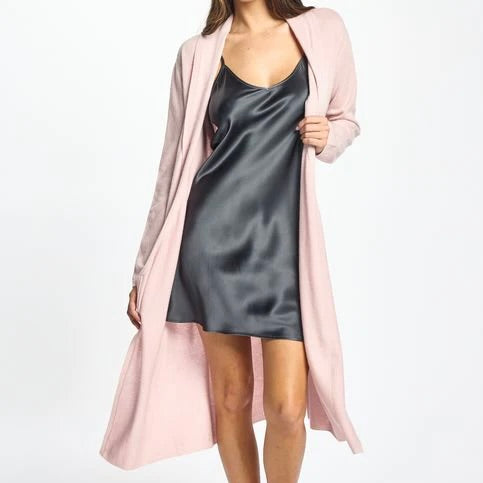 Cashmere Robe - Blush