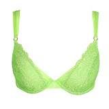 Shavonne Plunge UW Bra - Bright Green